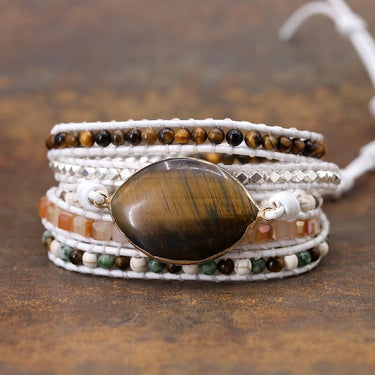The Tiger’s Eye Wealth Wrap Bracelet-Your Soul Place